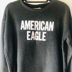 AE Gray Sweater w/ Logo